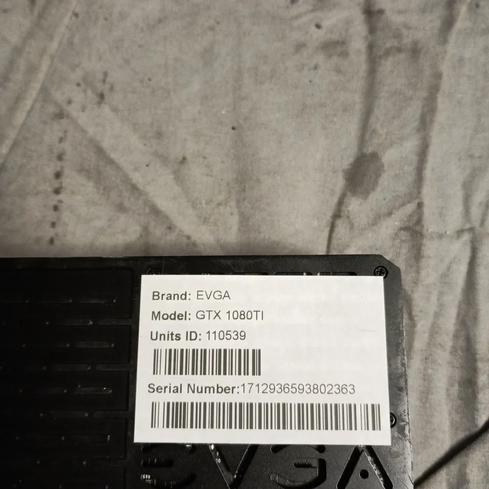 EVGA GEFORCE GTX 1080 TI GRAPHICS CARD