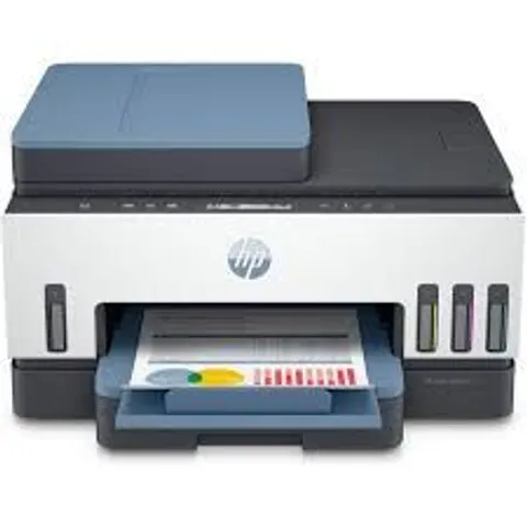 BOXED HP SMART TANK 7306; WIRELESS ALL IN ONE CARTRIDGE FREE PRINTER
