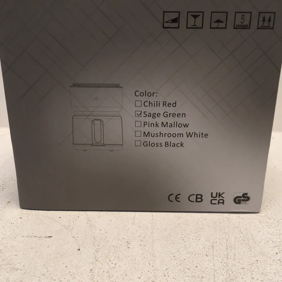 KELEN & WILLIAN THE SPEC AIR FRYER – MODEL KZ126A, 3L, SAGE GREEN