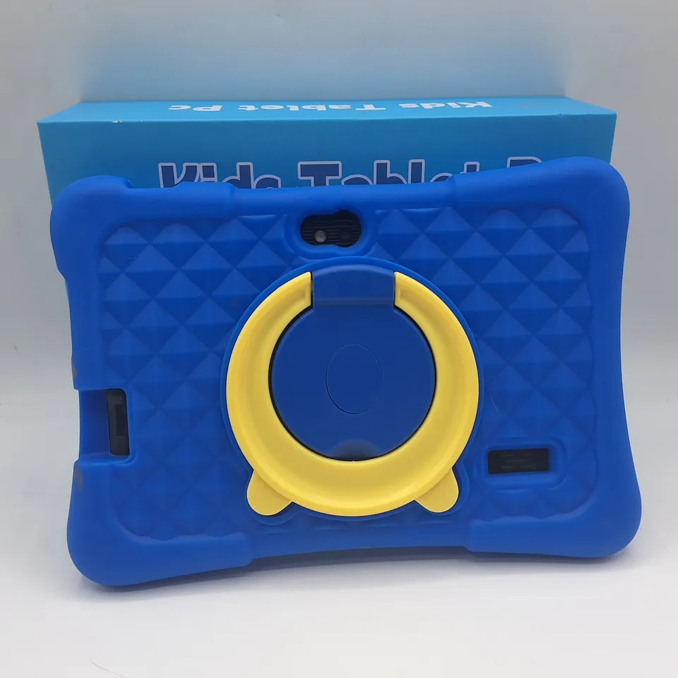 BOXED KIDS TABLET PC WITH PROTECTIVE BLUE CASE