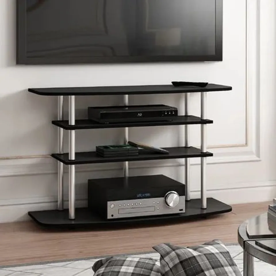 BOXED EMILEAH TV STAND FOR TV'S UP TO 50" BLACK (1 BOX)