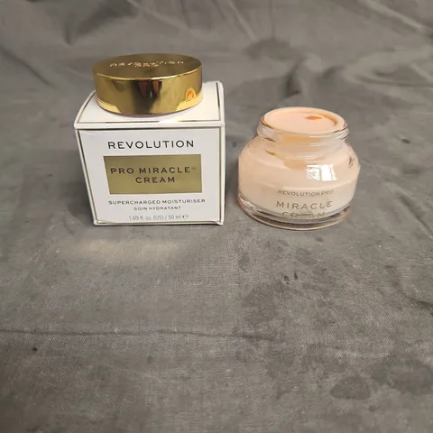 BOXED REVOLUTION PRO MIRACLE CREAM SUPERCHARGED MOISTURISER 50ML