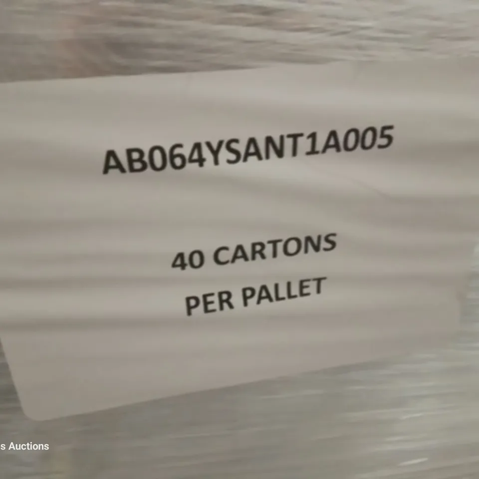 PALLET OF 40 × 5 BRAND NEW JOHNSONS MARBLE SATIN WHITE FLOOR TILES EACH 597 × 297 × 10mm