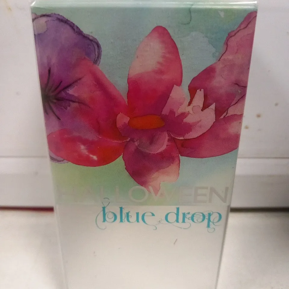 BOXED AND SEALED HALLOWEEN BLUE DROP EAU DE TOILETTE 100ML 