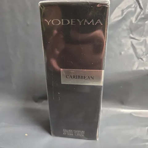BOXED AND SEALED YODEYMA PARIS CARIBBEAN EAU DE PARFUM 50ML