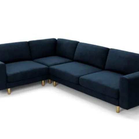 BOXED SNUG BIG CHILL 3 SEATER SNUGGLER + CORNER - DEEP BLUE (6 BOXES)