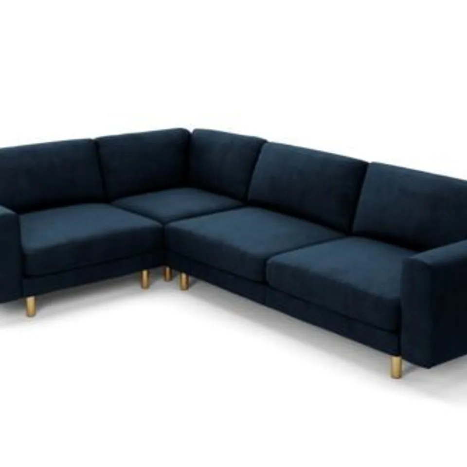 BOXED SNUG BIG CHILL 3 SEATER SNUGGLER + CORNER - DEEP BLUE (6 BOXES)