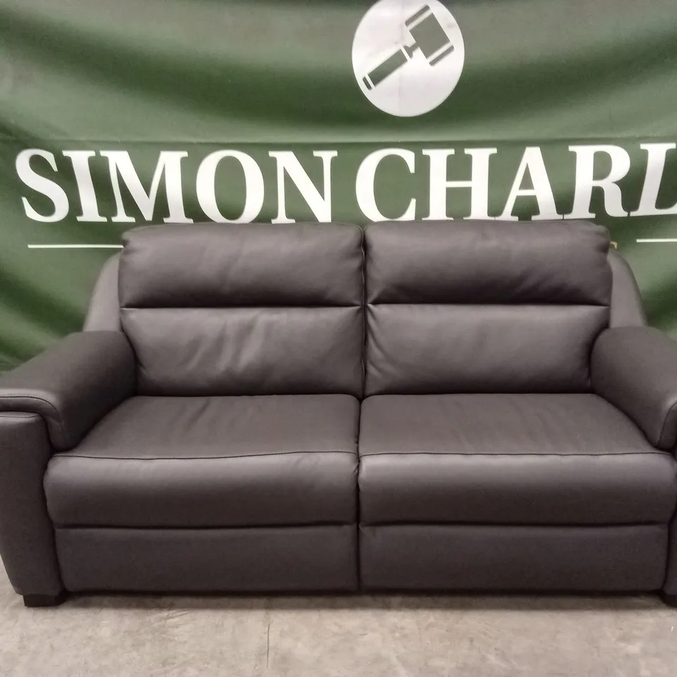 QUALITY DESIGNER ITALIAN MADE AVILA 3 SEATER LEATHER SOFA