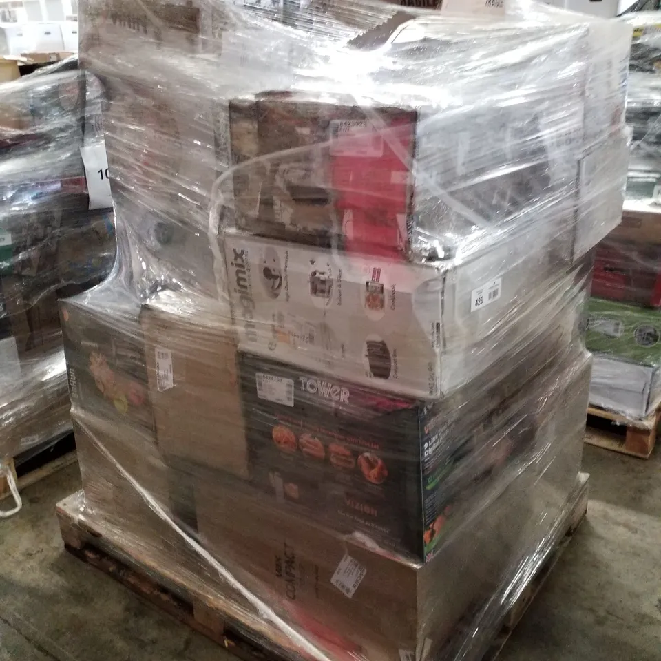 PALLET OF APPROXIMATELY 21 UNPROCESSED RAW RETURN HOUSEHOLD AND ELECTRICAL GOODS TO INCLUDE;