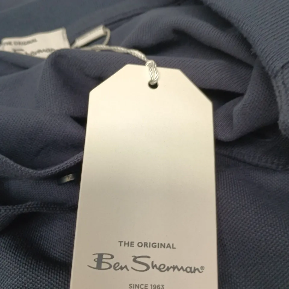 BEN SHERMAN POLO SHIRT – DARK NAVY, UK LARGE