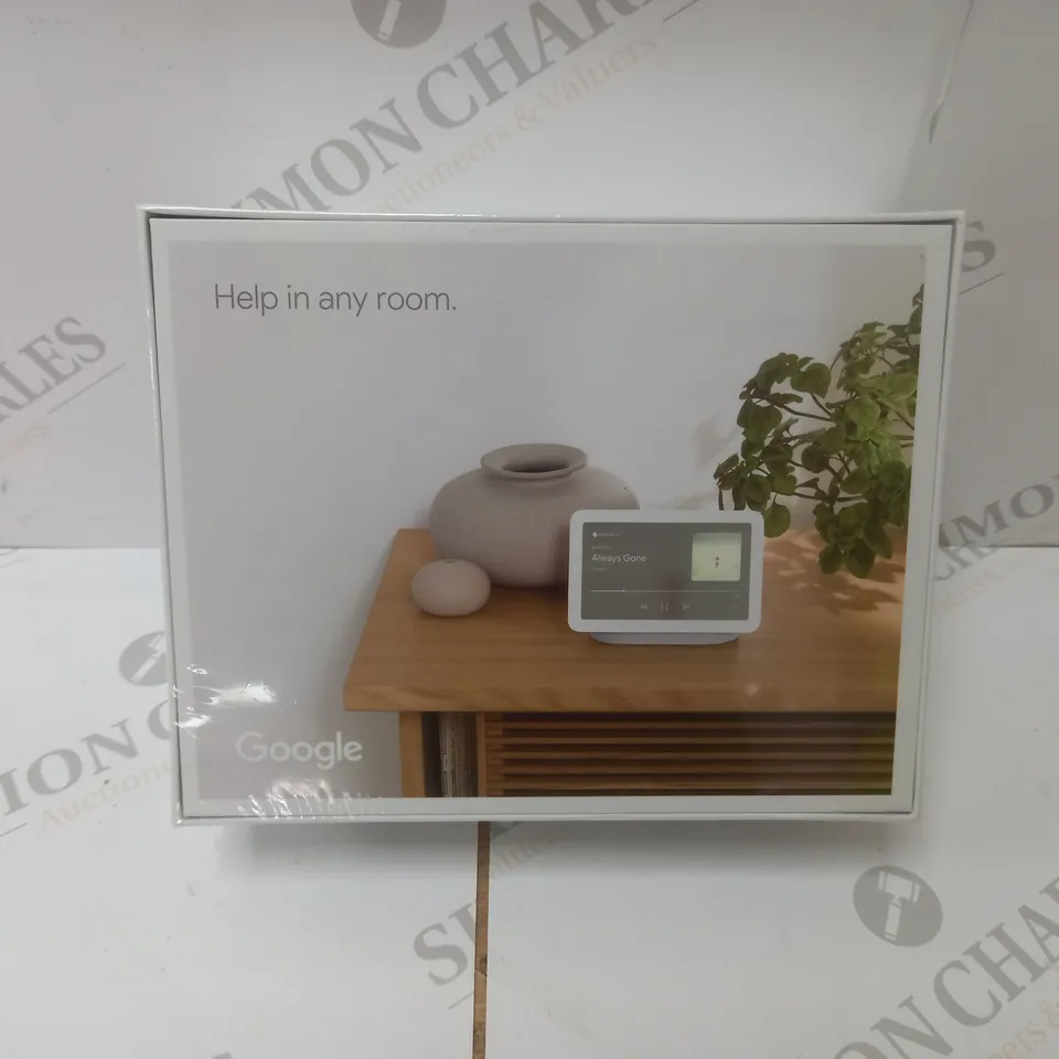 BRAND NEW BOXED GOOGLE NEST HUB 2ND GEN SMART SPEAKER WITH SCREEN - CHALK 