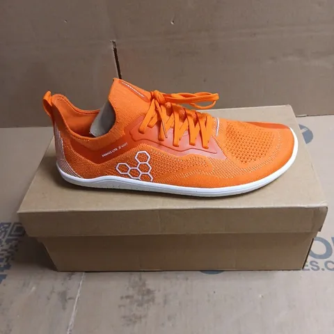 VIVOBAREFOOT PRIMUS LITE II KNIT ORANGE RUNNING SHOES BOXED WOMENS 39