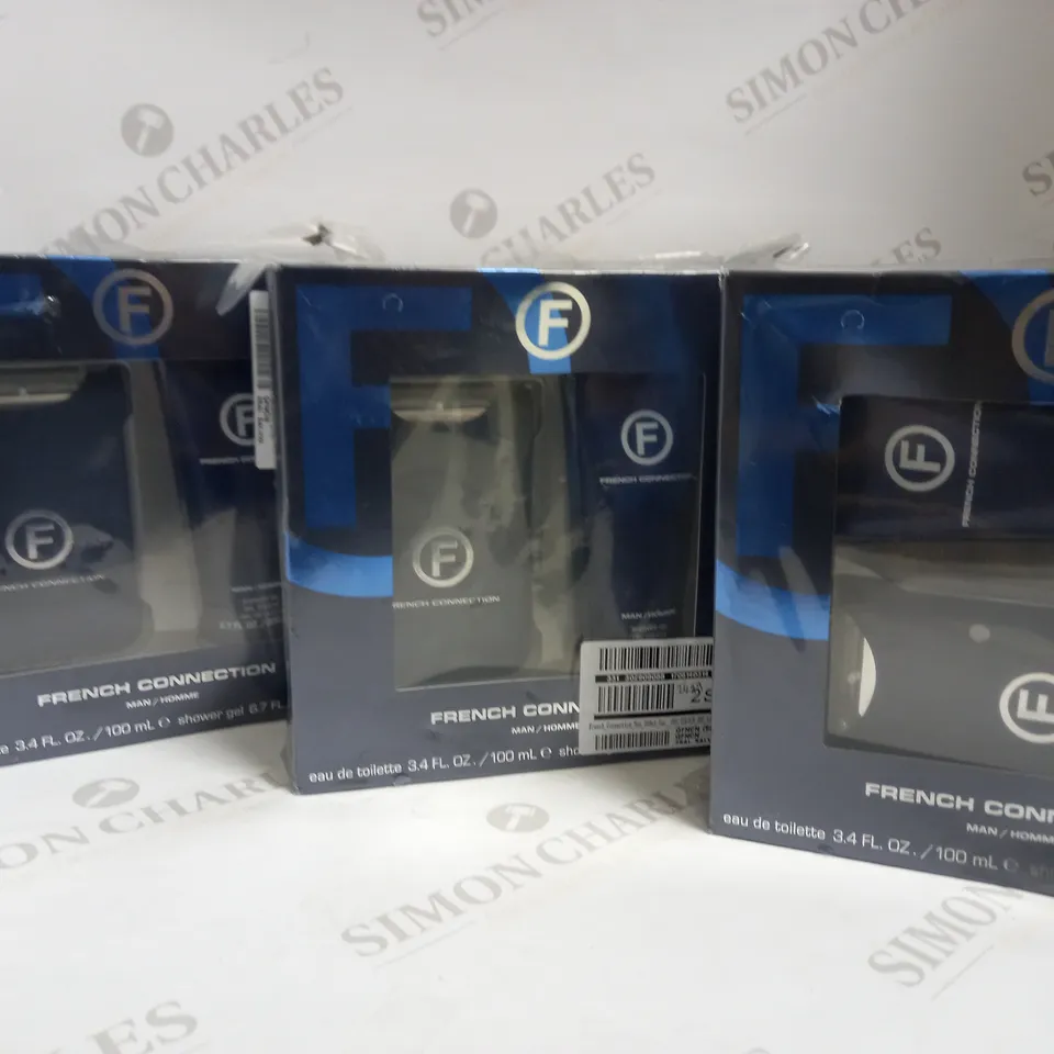 LOT OF 3 FCUK MEN FRAGRANCE GIFT SETS RRP £75