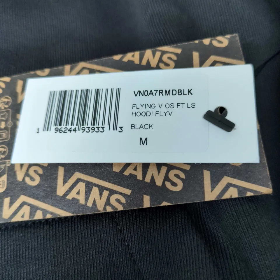 VANS BLACK HOODIE – SIZE M