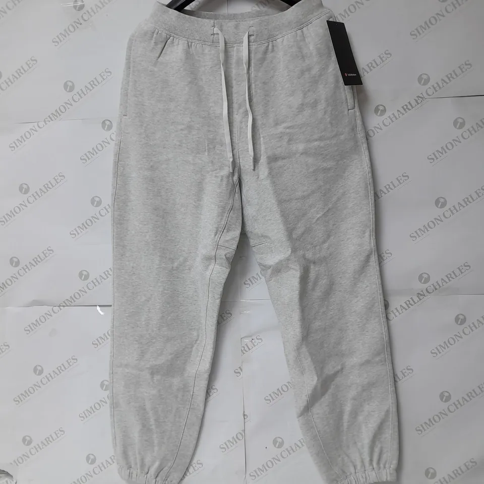 LULULEMON OVERSIZED CUFFED JOGGER IN LIGHT GREY SIZE S RRP £98