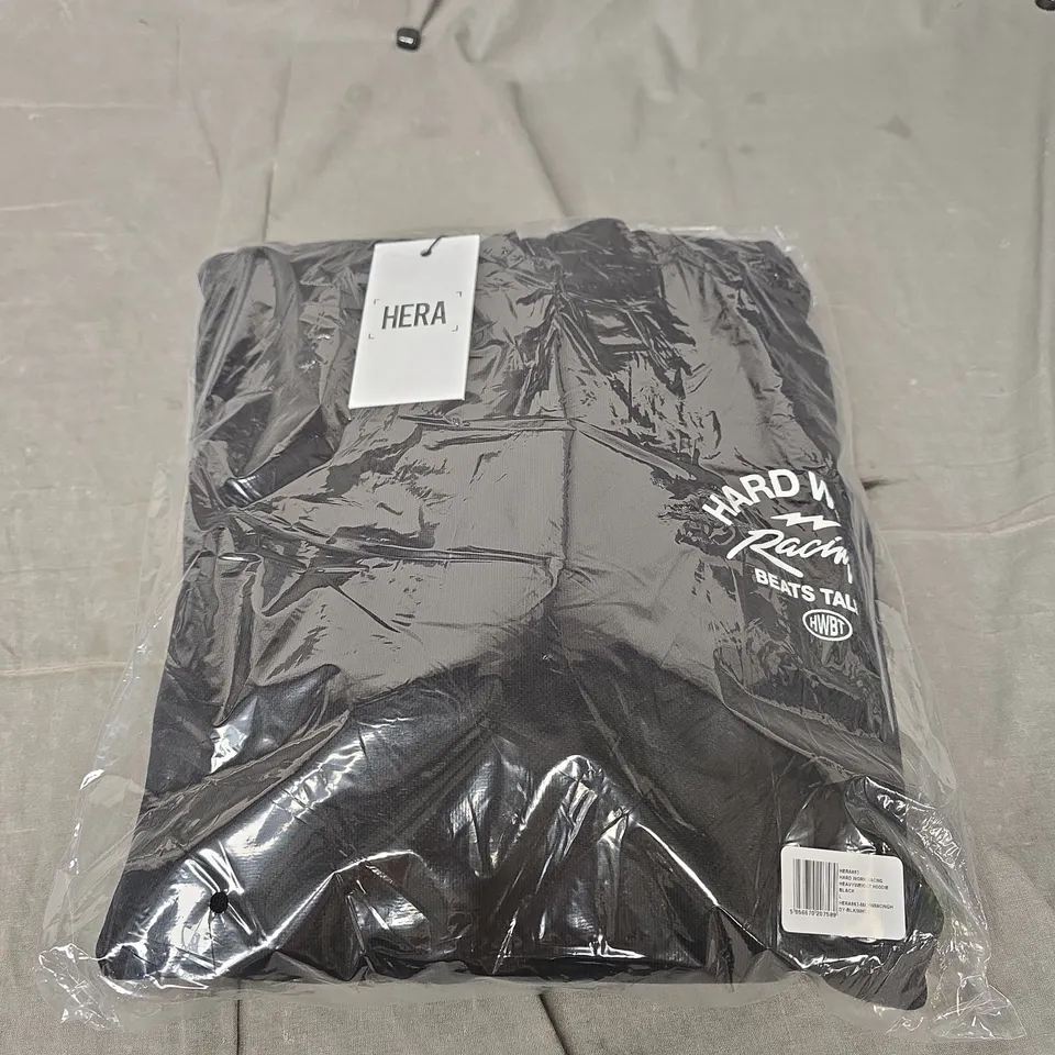 HERA HARD WORK RACING HOODIE SIZE L 