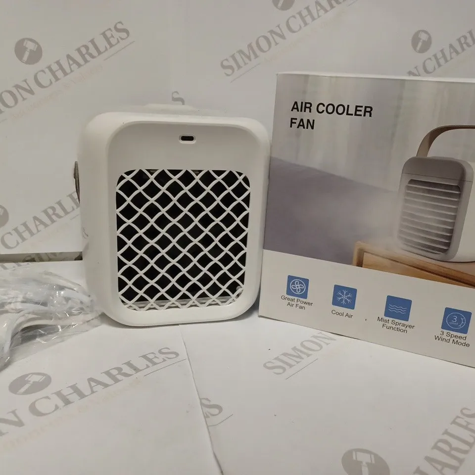DESIGNER PORTABLE AIR COOLER FAN WITH MIST CONTROL 