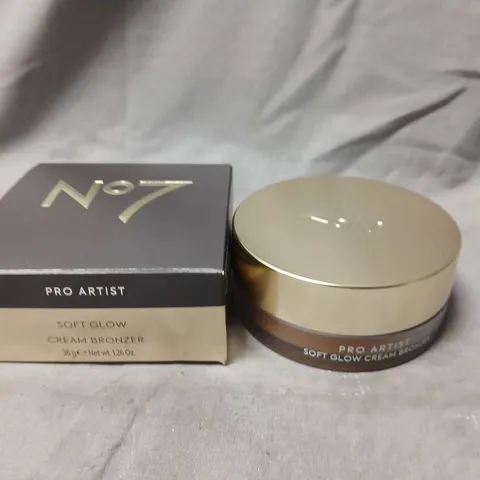 NO7 PRO ARTIST SOFT GLOW CREAM BRONZER – 50G (1.26OZ) IN BOX