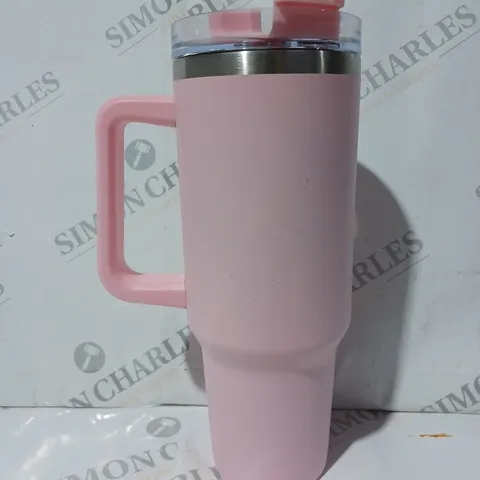 UNBRANDED STAINLESS STEEL THERMAL DRINK BOTTLE IN PINK