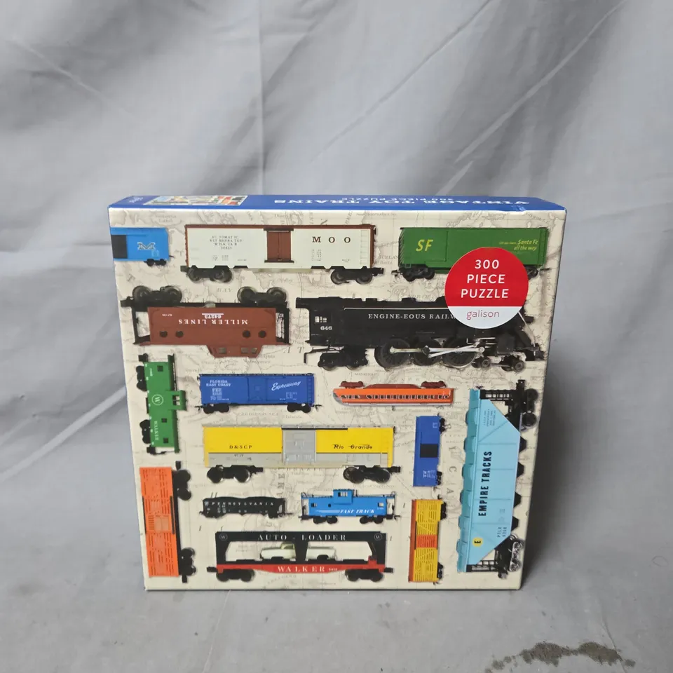 GALISON 300 PIECE TRAIN JIGSAW PUZZLE