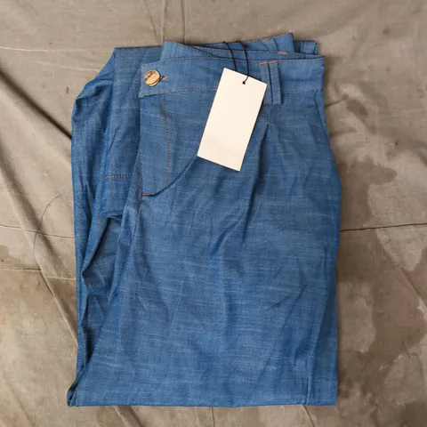 ZARA TROUSERS IN BLUE SIZE SMALL