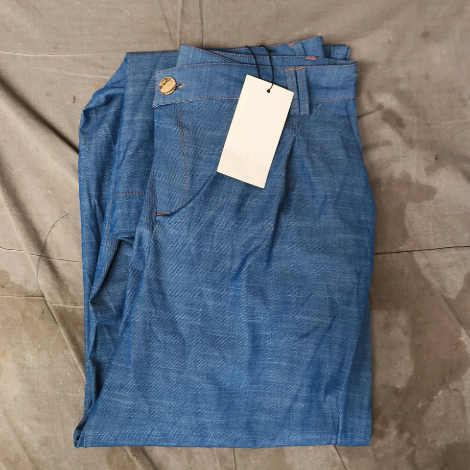 ZARA TROUSERS IN BLUE SIZE SMALL