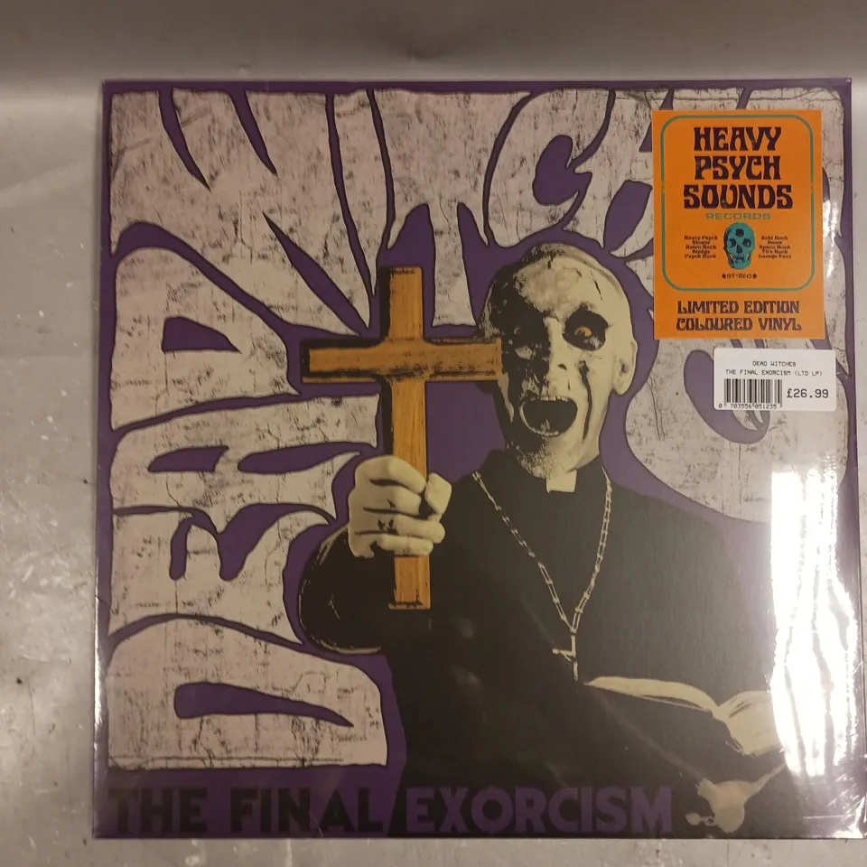 SEALED DEAD WITCHES THE FINAL EXORCISM LIMITED EDITION COLOURED VINYL 