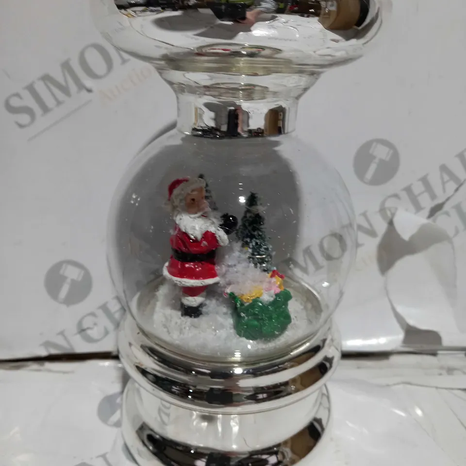 BOXED DESIGNER FESTIVE PRELIT CANDLE HOLDER