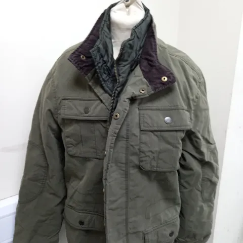 BOSTON CREW ZIPPED COAT SIZE L