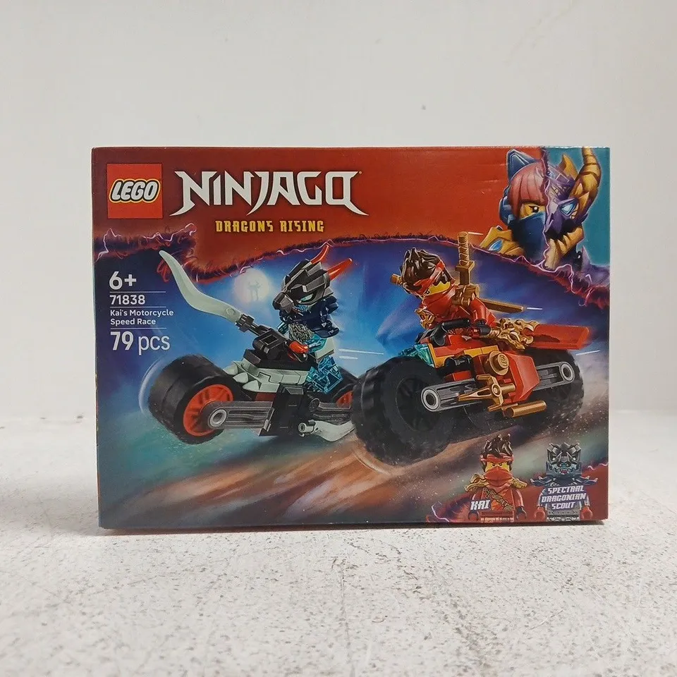 LEGO NINJAGO DRAGONS RISING – KAI’S MOTORCYCLE SPEED RACE (71838)