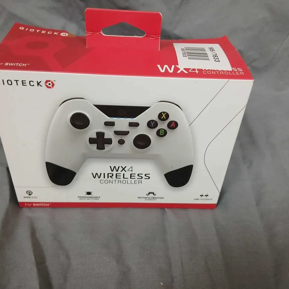 GIOTECK WX4 WIRELESS CONTROLLER FOR NINTENDO SWITCH – BOXED