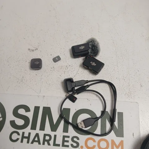 ASSORTMENT OF DJI MICROPHONE EQUIPMENT  