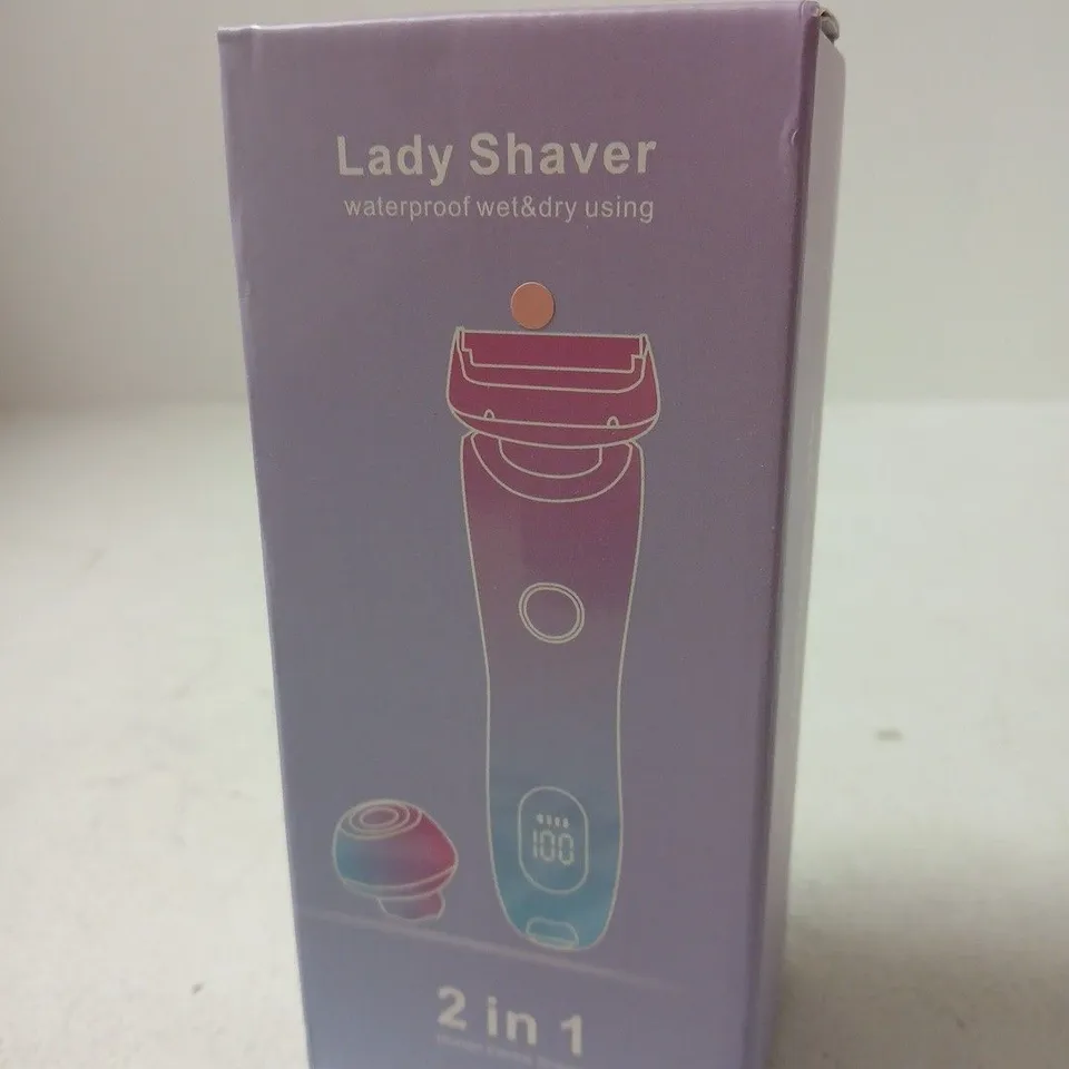 BOXED LADY WET & DRY SHAVER 