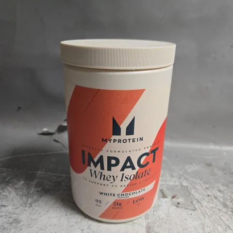 MY PROTEIN IMPACT WHEY ISOLATE - WHITE CHOCOLATE 