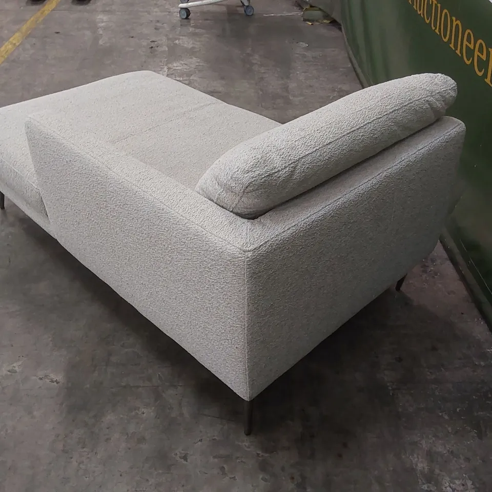 QUALITY DESIGNER ITALIAN MADE SOPHIA FABRIC CHAISE LOUNGE RHF SOFA PIECE - PART ONLY