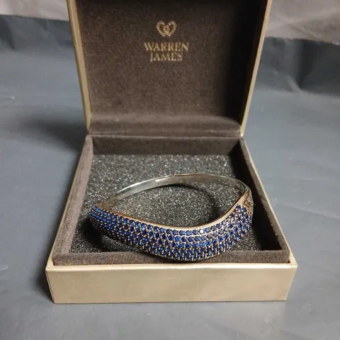 WARREN JAMES BLUE STONE BRACELET - BOXED