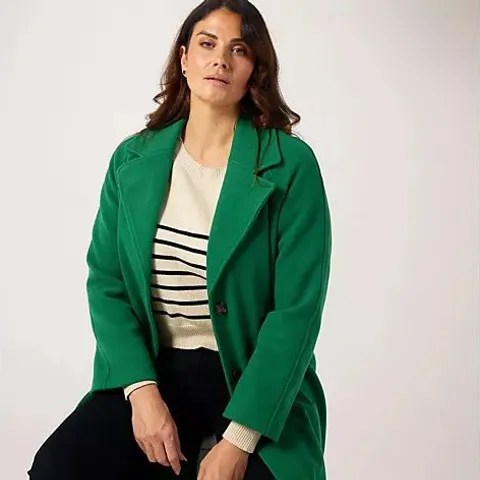 CENTIGRADE SINGLE BREASTED MID LENGTH COAT - XL