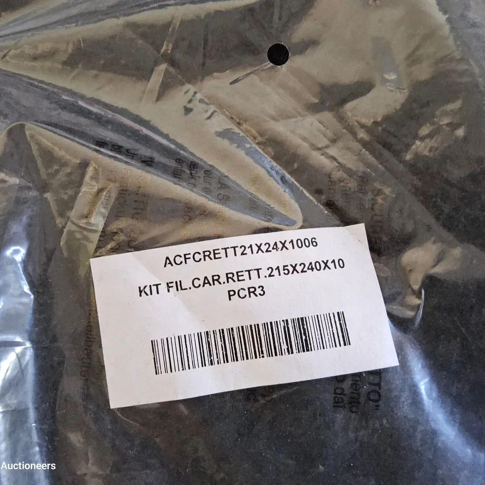 BOX OF APPROXIMATELY 10 EXTRACTOR WALL VENTS, FILTER PADS.