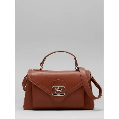 PAUL COSTELLOE GYMKHANA LEATHER SATCHEL