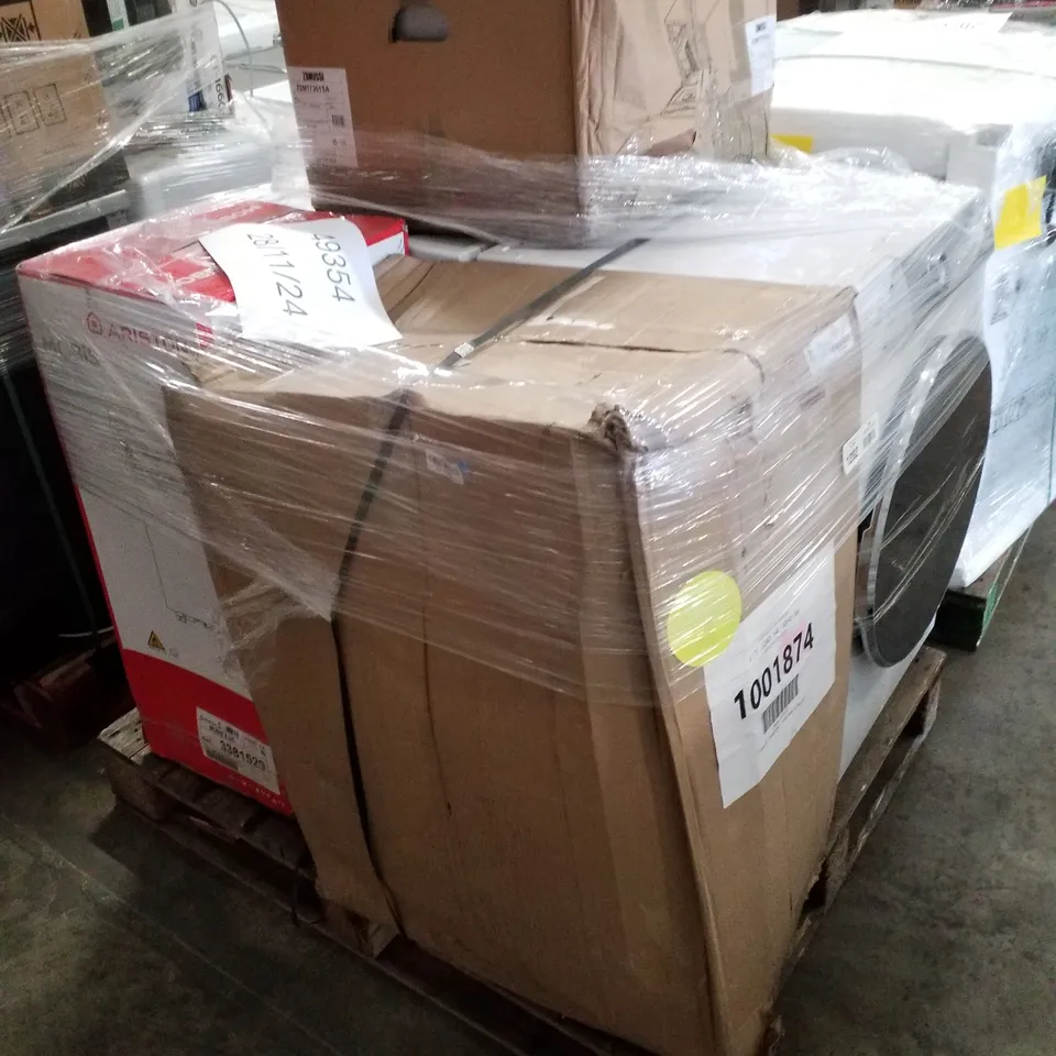 PALLET CONTAINING APPROXIMATELY 5 RAW ELECTRICAL ITEMS TO INCLUDE: