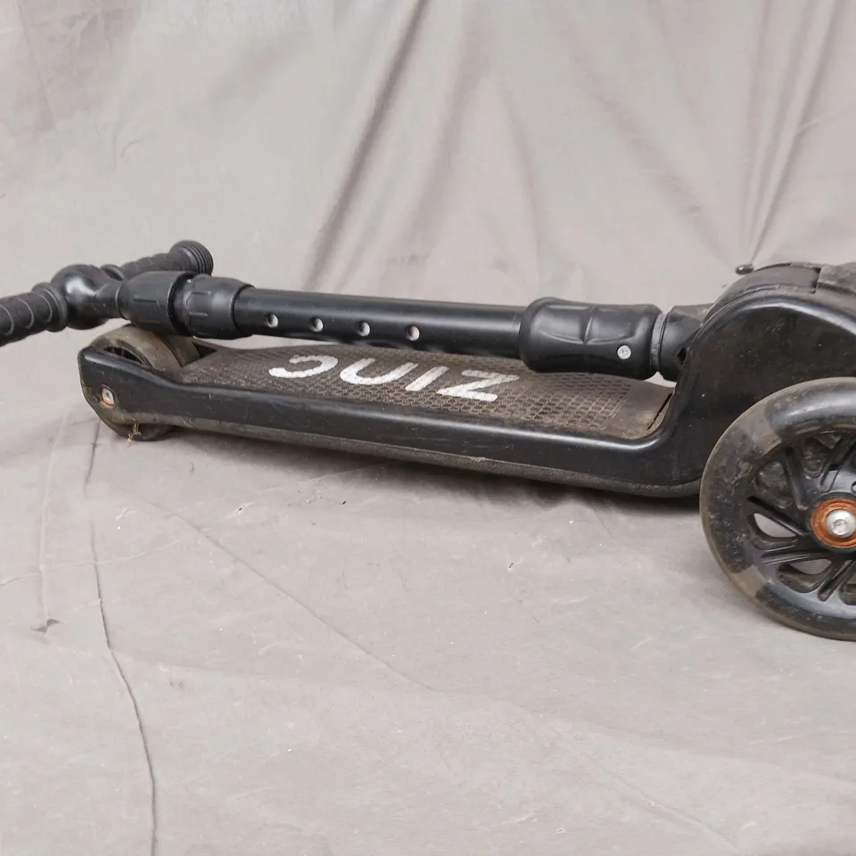BOXED ZINC THREE WHEELED FOLDING SCOOTER 