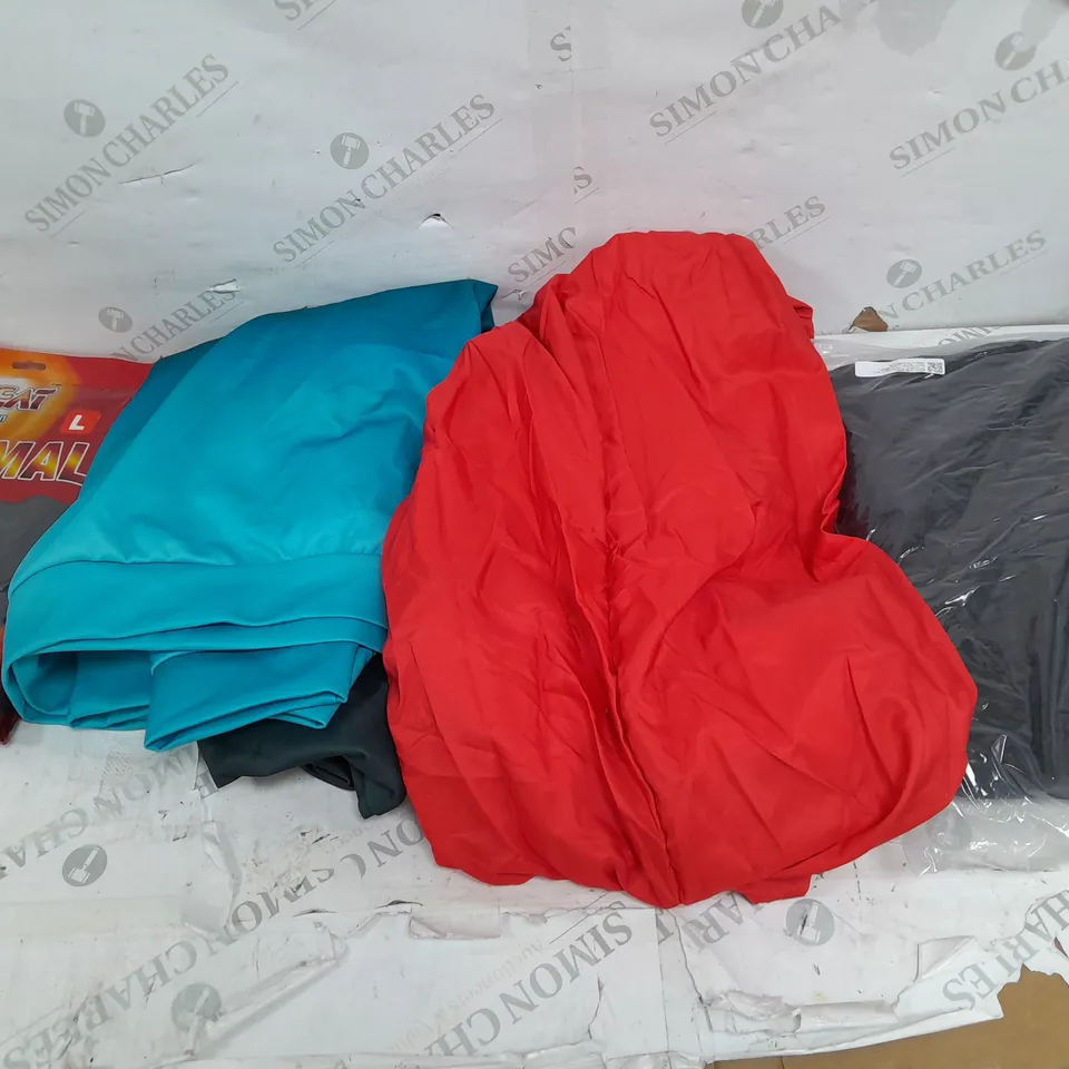BOX OF APPROXIMATELY 18 ASSORTED ITEMS TO INCLUDE - DRESSES , JUMPERS , AND  T-SHIRTS ETC