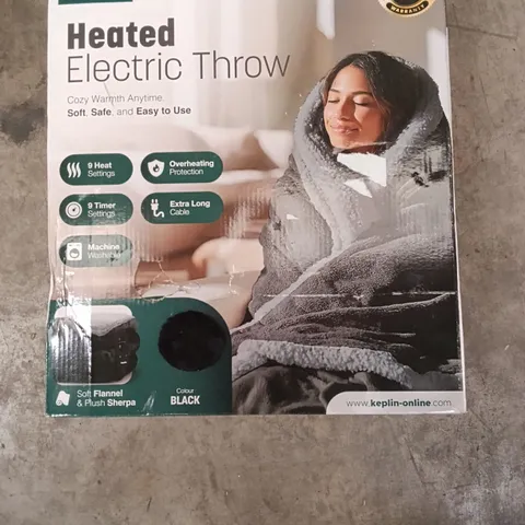 BOXED KEPLIN HEATED ELECTRIC THROW