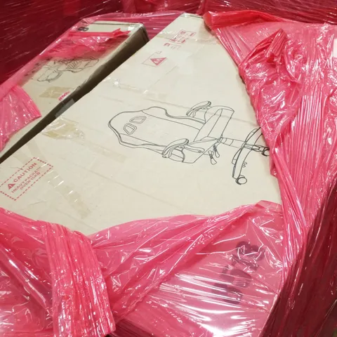 PALLET CONTAINING ASSORTED PRODUCTS INCLUDING OFFICE CHAIRS, ADJUSTABLE DUMBBELL SET & ROLLER BLIND
