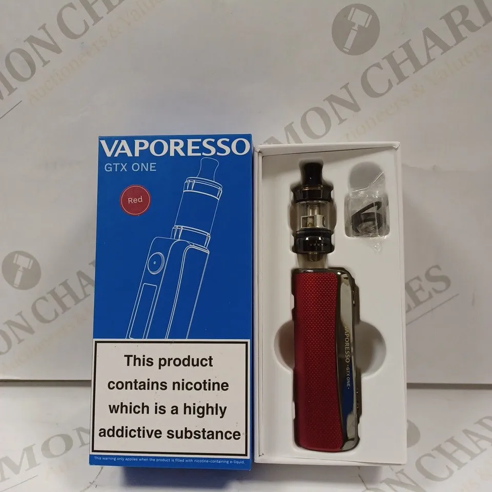 BOXED VAPORESSO GTX ONE IN RED