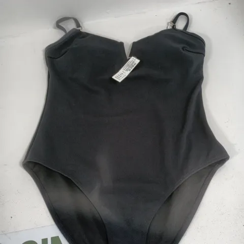 ACCESSORIZE LONDON WOMEN'S SWIMSUIT WITH TUMMY CONTROL – BLACK, UK SIZE 18