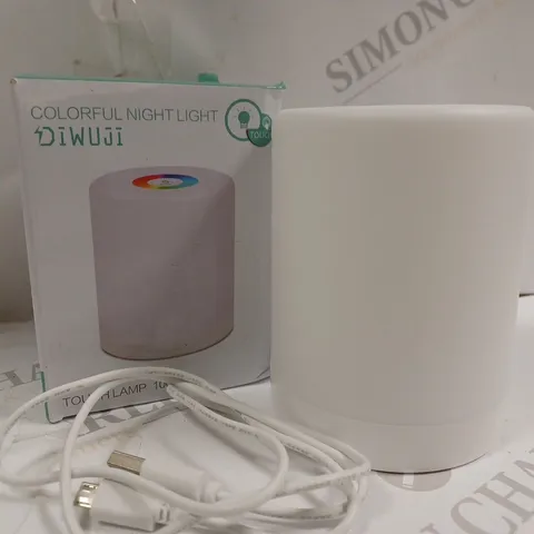 BOXED DIWUJI COLORFUK NIGHT TOUCH LIGHT 