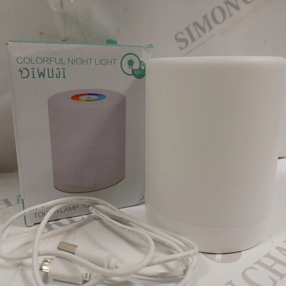 BOXED DIWUJI COLORFUK NIGHT TOUCH LIGHT