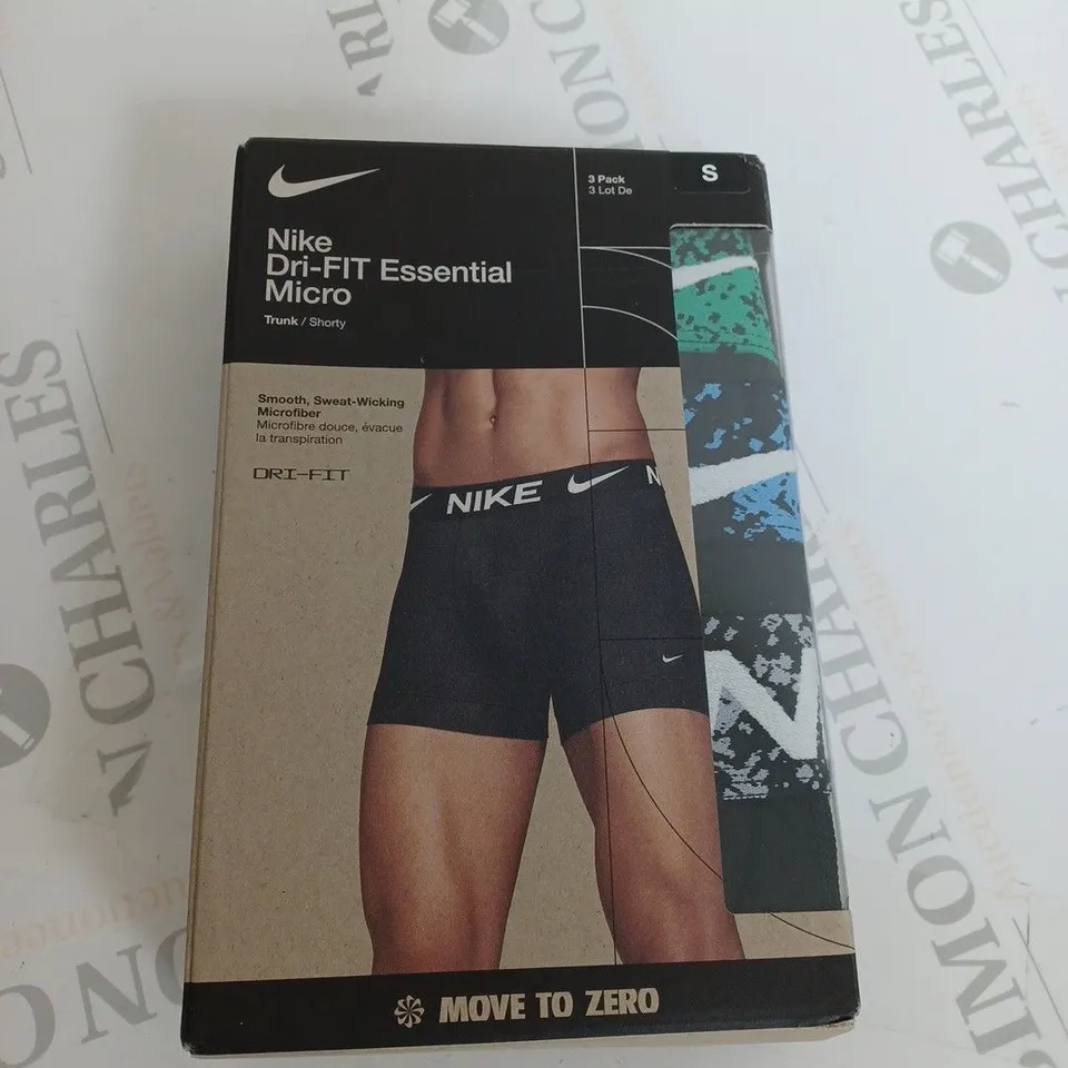 NIKE DRI-FIT ESSENTIAL BOXERS SIZE S