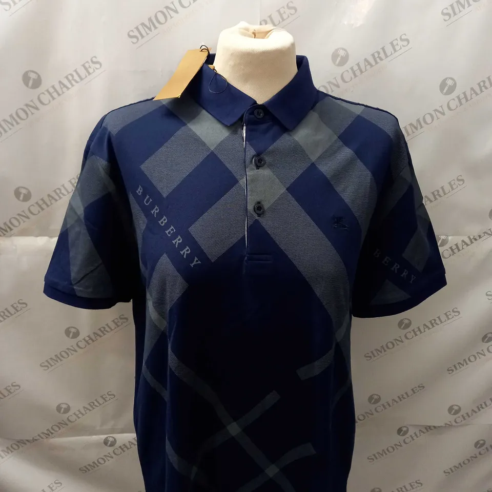 BURBERRY MENS POLO SHIRT SIZE XL